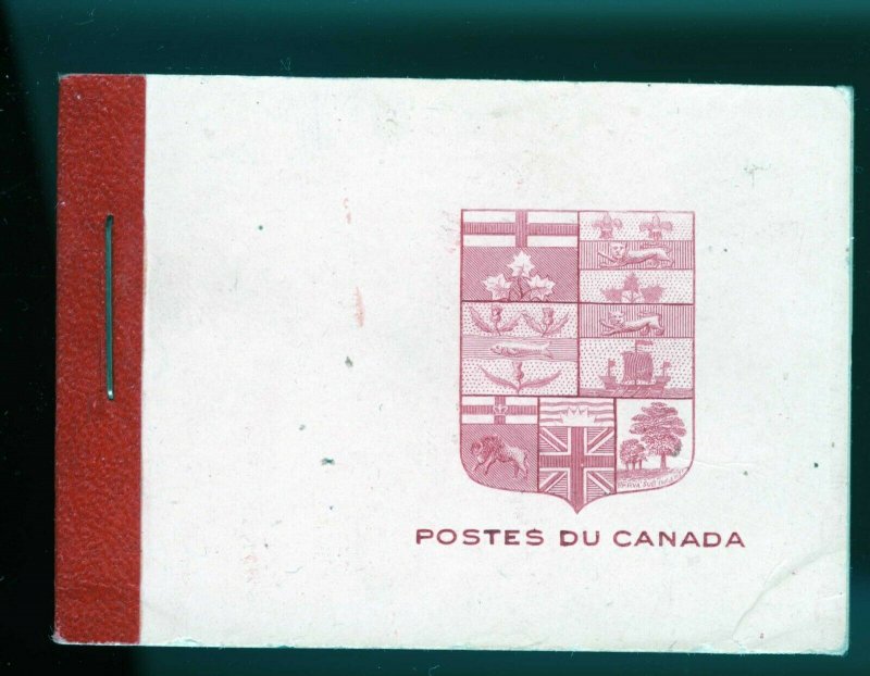 Canada Booklet Unitrade BK5d in French, Red Binding