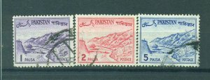 Pakistan Sc # 129b-140a used cat value $8.45