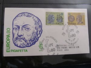 1980 Italy FDC LR121F81-