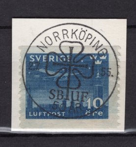 INTERNATIONAL SCOUT MOVEMENT 1955 NORRKÖPING MEETING SWEDEN SPECIAL CANCEL 111