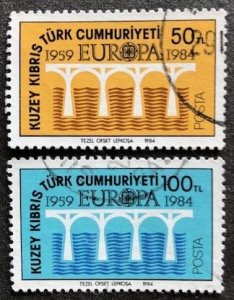 Turkish Cyprus 142-143 Used