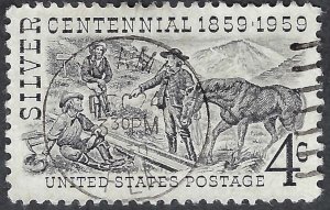 United States #1130 4¢ Silver Centennial (1959). Used.