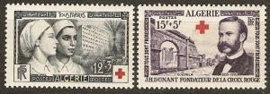 Algeria B74-5 MLH Complete VF 1954 SCV $14.25