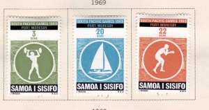 Samoa set         312 - 314       MH OG