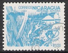Nicaragua #1301 Sugar Cane CTO NH