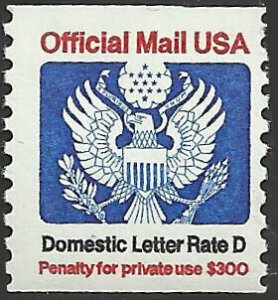 # O139 Mint Never Hinged ( MNH ) EAGLE HOLDING ARROWS AND BRANCH