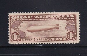 C14 F-VF OG mint lightly hinged with nice color cv $ 375 ! see pic !