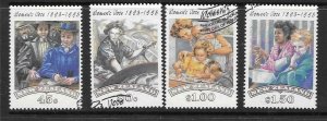 NEW ZEALAND SG1726/9 1993 WOMEN SUFFRAGE MNH