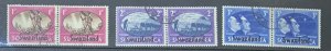 SWAZILAND 1945 VICTORY SET SG39/41 FINE USED