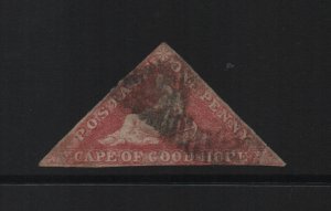 Cape of Good Hope 1855 SG5 Anchor watermark - used