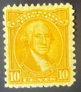 Scott#: 715 - Washington at 63 10c 1932 Single Stamp MHOG - Lot 3