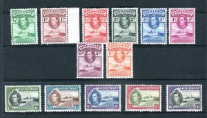 Gold Coast 1938 KGVI. Complete set of 13. MNH. SG120a-132.