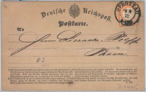 66030 - GERMANY - POSTAL STATIONERY CARD - Borek III with added stamp MICHEL # 3