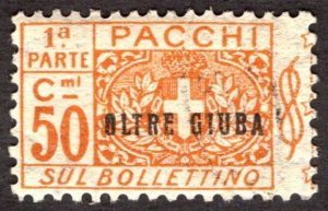 1925, Oltre Giuba 50c, Used, Sc Q5