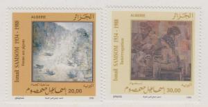 ALGERIA MNH Scott # 1085-1086 Paintings (2 Stamps)