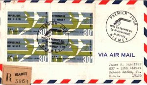 Niger Scott C63 Label address.