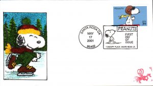 #3507 Peanuts - Snoopy B Line FDC