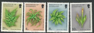 Guernsey  119-122  Mint
