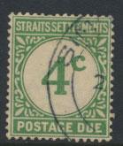 Straits Settlements George V Postage Due  SG D3 Used  