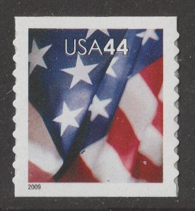 US 4393 Old Glory 44c coil single APU MNH 2009