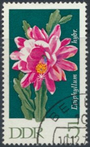 German Democratic Republic  SC# 1251  CTO Flowers  see details and scans 