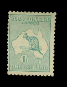 Australia #10 MINT FVF OG LH Cat$130