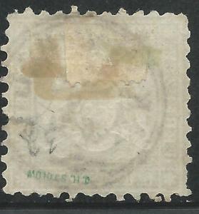 German States Wurttemburg Scott #32 Used Stamp Black SON CDS