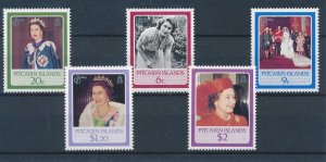 [116839] Pitcairn Islands 1986 Royalty 60th Anniversary Queen Elizabeth  MNH