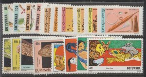 Botswana SC  239-252 MNH