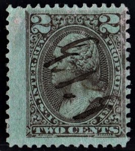 RB12b 2¢ Proprietary Stamp (1875) Used