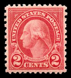 momen: US Stamps #579 Mint OG NH XF