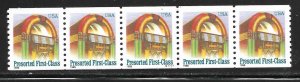 Scott #2912 (25c) Juke Box Coil PNC/5 #S11111 F VF MNH - DCV=$5.00