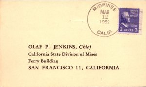 United States, California, United States Government Postal Cards