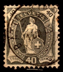 Switzerland Scott 85 Used