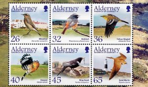 COLOR PRINTED GB ALDERNEY 1983-2020 STAMP ALBUM PAGES (89 illustrated pages)