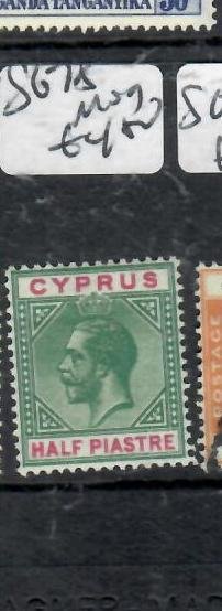 CYPRUS KGV   1/2 PI   SG 78  MOG     P0326B H