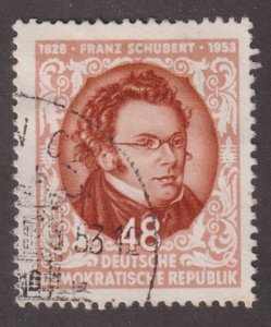 Germany DDR 186 Franz Schubert 1953