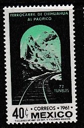 Mexico 1961 Scott 919 Tunnel MNH