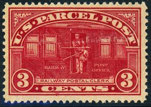 U.S. #Q3 MINT VF OG NH