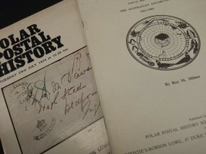 Postal history of the Australian antarctic + polar postal history lowe auction 