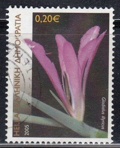 Greece 2005 Sc#2187 Gladiolus illyricus (wild gladiolus) Used