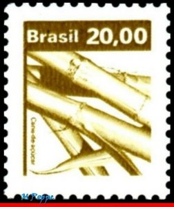 1667 BRAZIL 1982 - ECONOMIC RESOURCES, SUGAR CANE, PLANTS, RHM 611, MNH