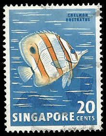 Singapore - #56 - Used - SCV-0.55