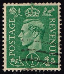 Great Britain #258 King George VI; Used