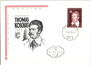 Austria, Worldwide First Day Cover