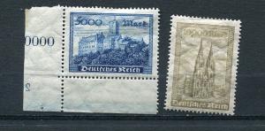 Germany 1923 Mi 261-2 MH 5169