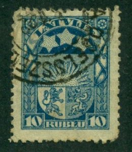 Latvia 1923 #113 U SCV(2022)=$0.25