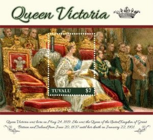 Tuvalu 2019 - Queen Victoria 200th Birthday Celebration - Souvenir stamp - MNH