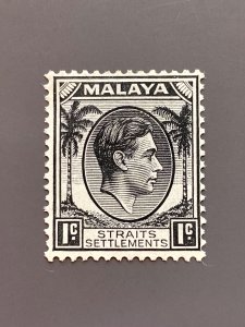 Straits Settlements 238 F+ MH. Scott $ 6.00