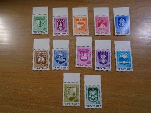 Israel  #  386-93   MNH